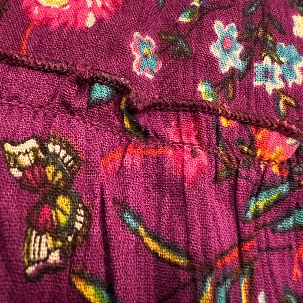 Anthony Richards Purple Floral & Butterfly Print Sundress - Picture 11 of 16